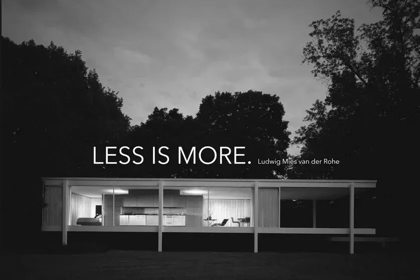 “Less is more” 網(wǎng)頁(yè)設(shè)計(jì)中的極簡(jiǎn)風(fēng)格設(shè)計(jì)法你知道嗎？